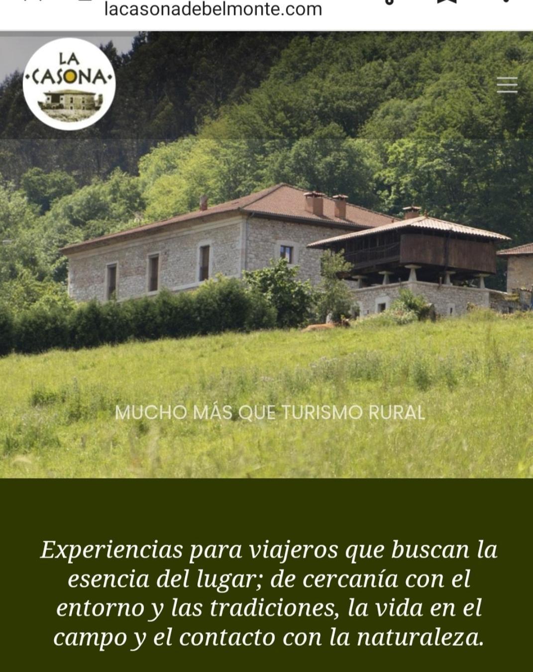 Agroturismo La Casona De Belmonte Ovinana  Exteriör bild